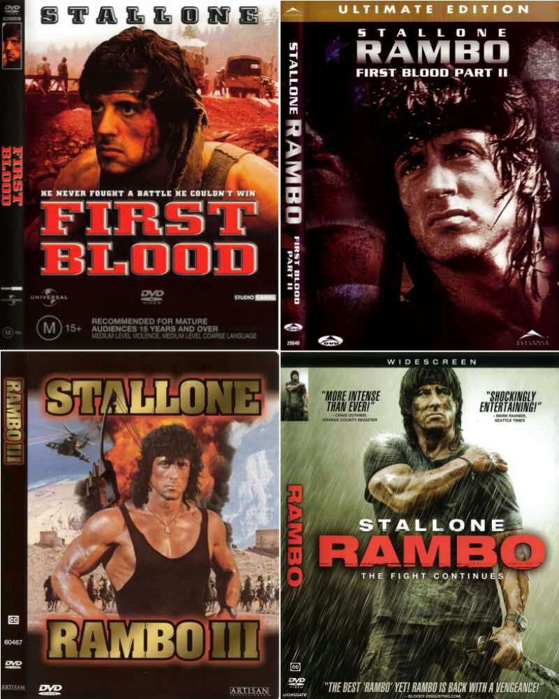 Рэмбо первая 2. Rambo 1982.